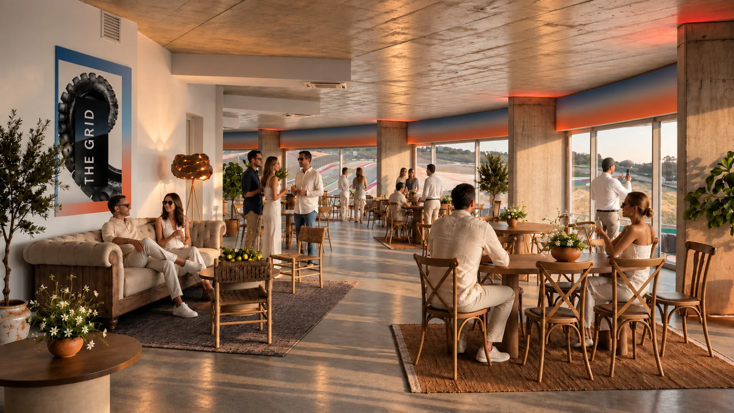 Victory Lounge at The Tower, Portuguese Grand Prix, Algarve International Circuit
