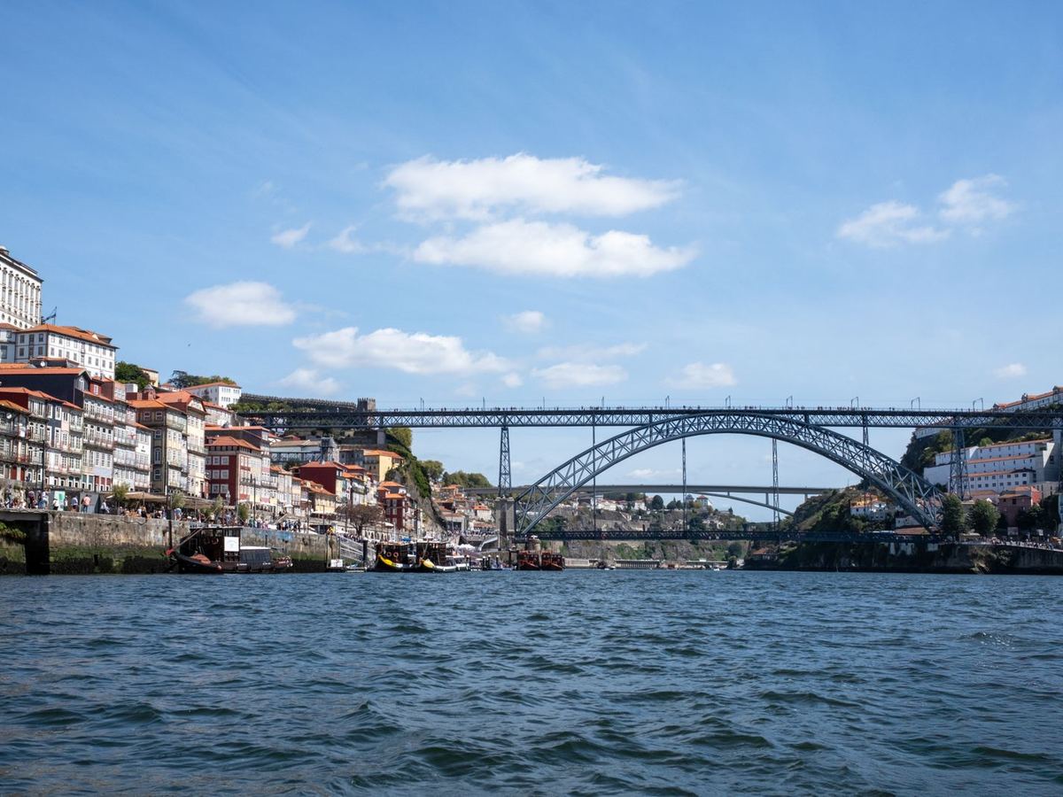 The Dom Luís I Bridge over the Douro at Porto